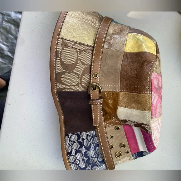 Coach | Accessories | Coach Leather Patchwork Vintage Crush  display picture 3